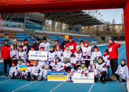 Sport nie zna granic! Wszyscy solidarnie zaangażowali się w działanie