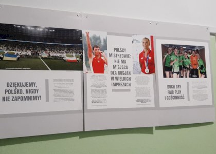 Mysłowice: Wystawa jest nam bliska, mamy w szkole uczniów z Ukrainy